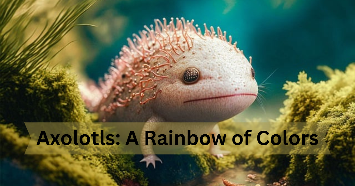 Axolotls: A Rainbow of Colors
